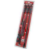 Neilsen 5pc Pry Crow Lever Bar Set Wrecking Roll Head Heel Puller High Grade